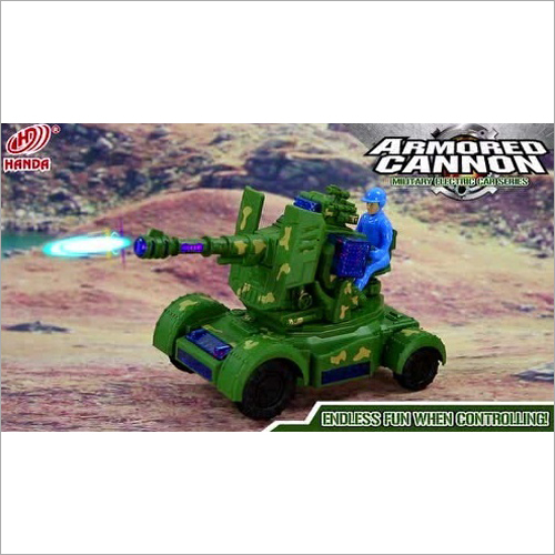 Armored Cannon Tank Remote Toy