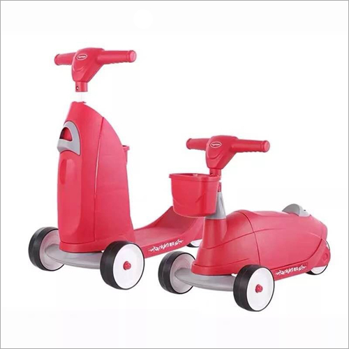 Available In Multicolor Car Cum Ride Scooter