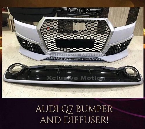 Audi Q7 Modify Bumper & Diffuser