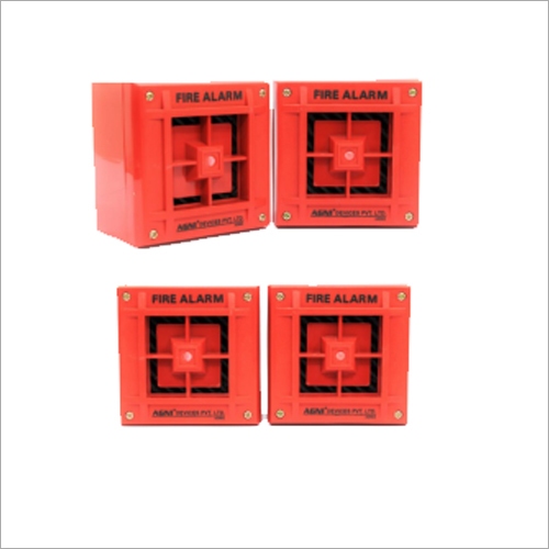 Fire Alarm Systems - Metal Construction, Orange Color | Industry-Suitable, Designed for Fire Safety and Prevention
