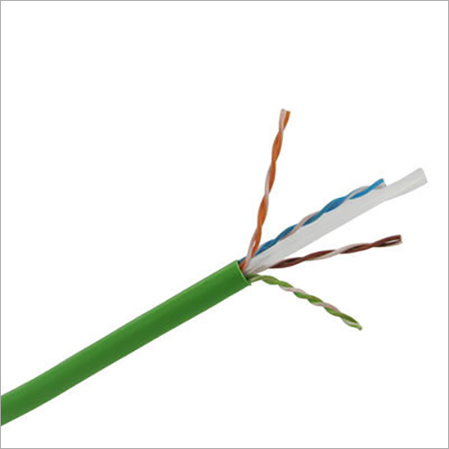 3M Category 6 Cable - PVC Fiber, Aluminum, 4 Core, 100 Ohm Impedance | Operating Temp -20 to 60Â°C, UL94-V0 Flammability Rating