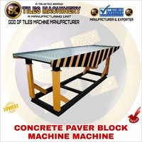 Concrete Paver Block Machine - 200-2000 Kg Weight, Blue Color | 3 Power, 2-year Warranty, Non-automatic, Versatile Block Production