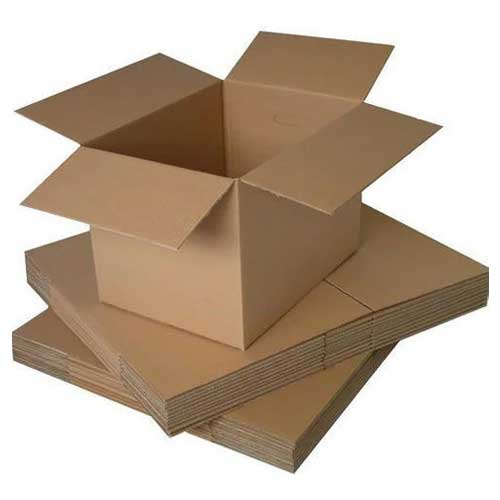 Rectangular Plain Packaging Box - Material: Paper