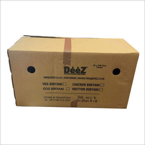 Brown Corrugated Paper Carton Box