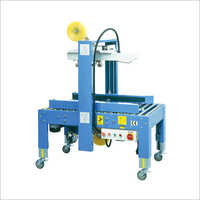Side Belt Driven Tape Sealing Machine - Stainless Steel, 220 Volt, Blue | Highly Efficient, User-friendly Design, Fast And Safe Delivery