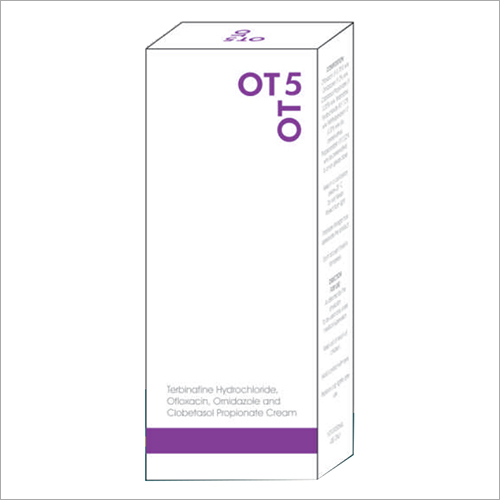 Terbinafine Hydrochloride Ofloxacin And Ornidazole Cream