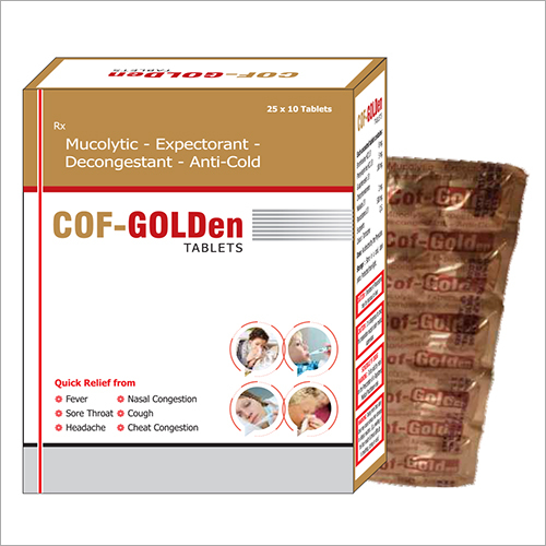 Anti cold tablets