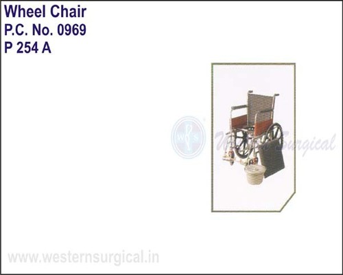 Wheel Chair Regular With Commode By WESTERN SURGICAL