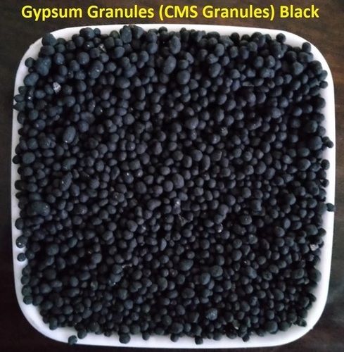 Gypsum Granules Black( Cms Granules) Application: Organic Fertilizer