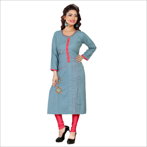 Available In Multicolour Trendy Rayon Kurti