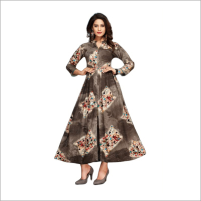 Available In Multicolour Indo-Western Anarkali Kurti