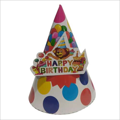 Printed Birthday Cap