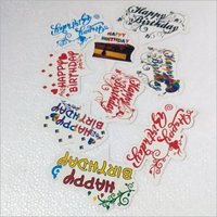 Printed Birthday Sticker