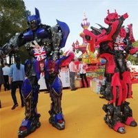 Hot Sale Robot Model Transformer Coat Rides Apply for Amusement Parks, Commercial Complexes