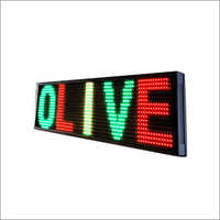 Led Display Signage Board - 128x64 Resolution, 1000 Nits Brightness | 160 Degree Viewing Angle, 100w Power Consumption, 1000x300x100mm Dimensions