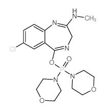 7-chloro-5-dimorpholin-4-ylphosphoryloxy-N-methyl-3H-1 2-amine