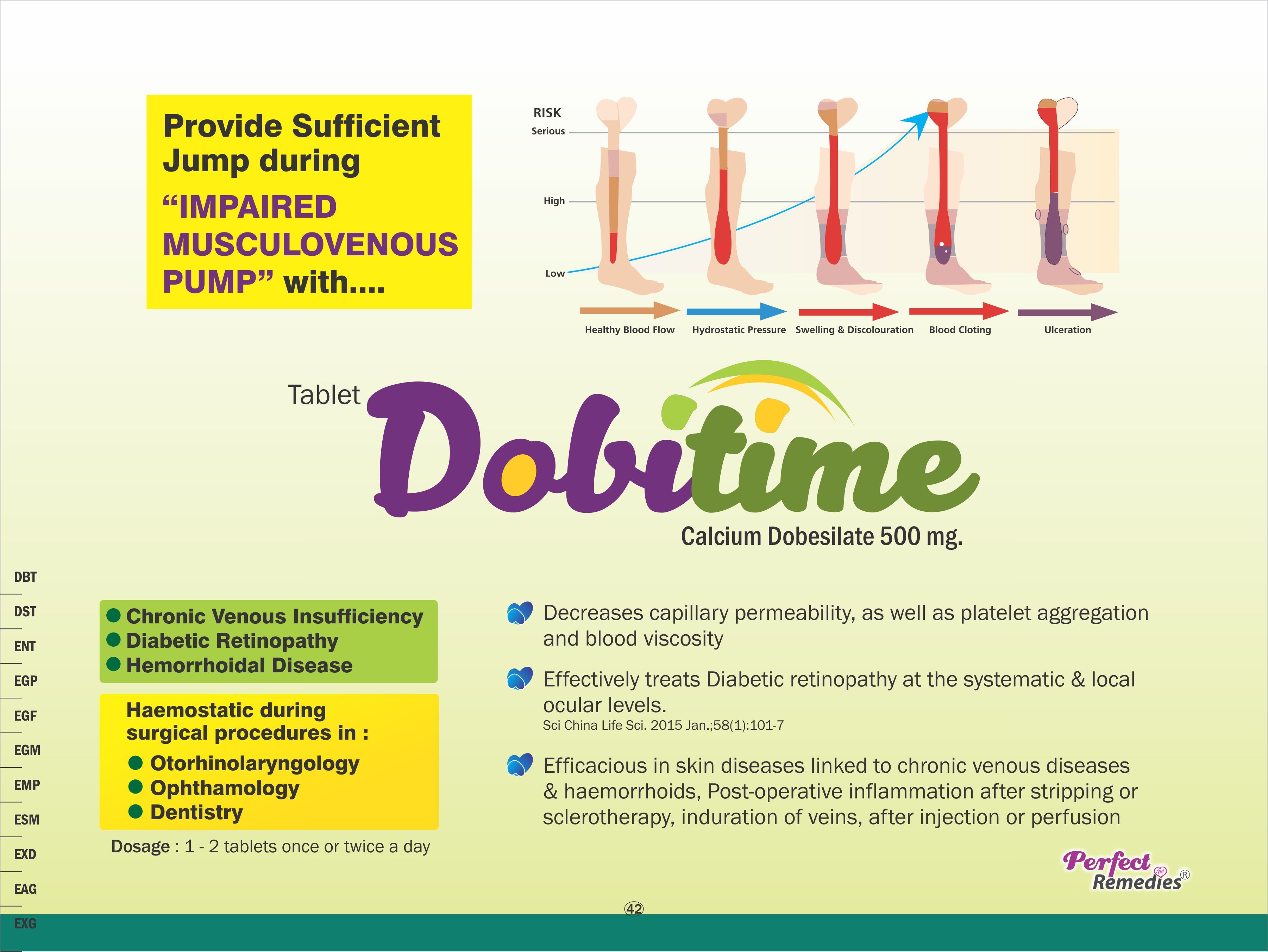 Calcium Dobisilate 500 mg
