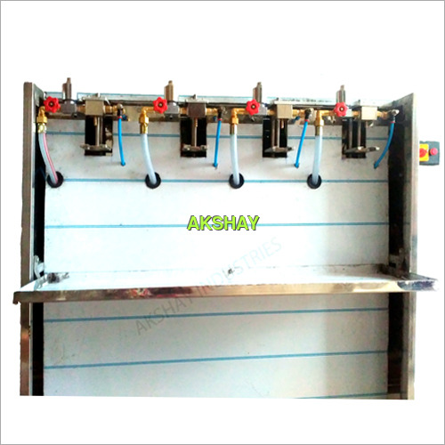 Semi Automatic Four Head Pet Bottle Soda Filling Machine