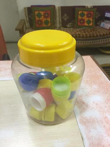 Plastic Mason Jar Cap - Color: As Per Required