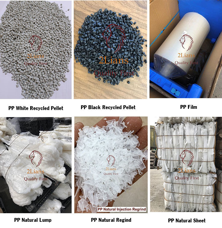 PP Natural Off-grade PP recycle regrind polypropylene flakes