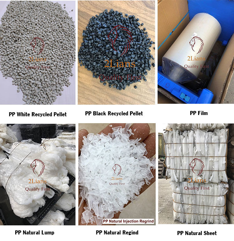 PP Black Recycled Pellet polypropylene scrap