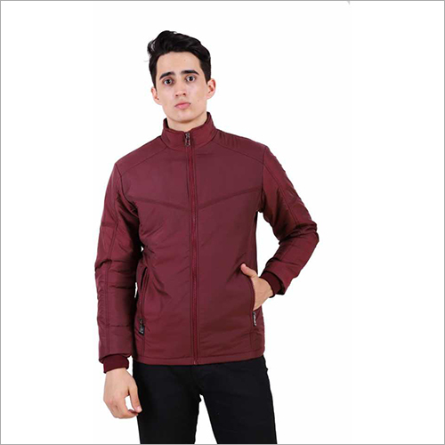 Mens Full Sleeve Solid Jacket