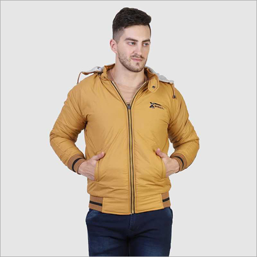 Mens Tan Color Winter Jacket