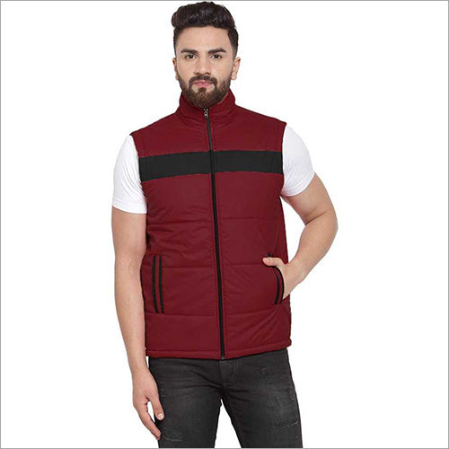 Mens Sleeveless Winter Jacket