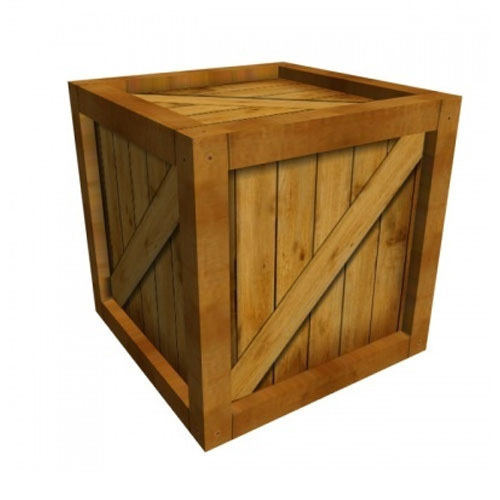 Caja de empaquetado de madera