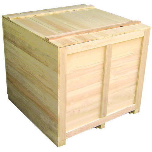 Brown Pine Wooden Box