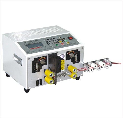 automatic wire cutting and stripping machine