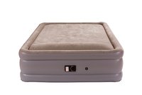 Memory Tape Pillow Double deck Airbed, built -in electric pump, Bed Height 18
