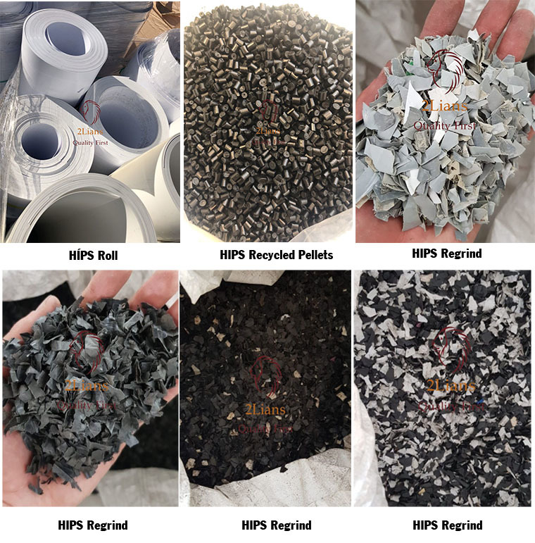 HIPS Roll recycled plastic quality hips scrap products