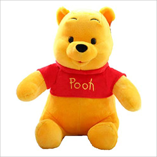 Pooh Soft Plush Toy - Poly Fiber Stuffing, Various Sizes Available, Multiple Colors | Ideal for Decoration & Kids' Amusement
