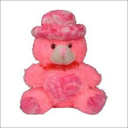Soft Plush Teddy Cap Toy - Poly Fiber Stuffed, Different Sizes Available, Vibrant Color Options | Ideal for Gifting and Playtime Fun