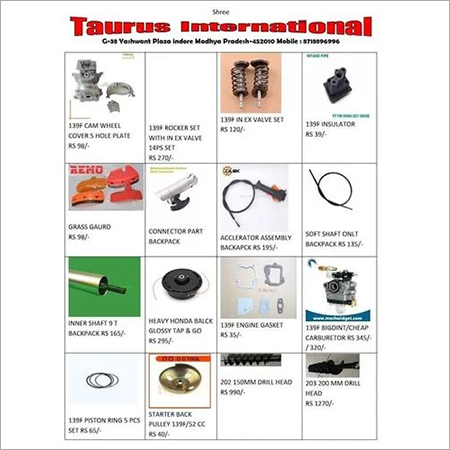 Spare Parts Of Brush Cutter Spare Parts Of Brush Cutter