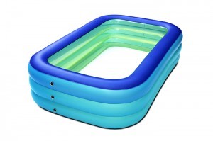 Inflatable Pool, Sable Swimming Pool for Baby, Kiddie, Kids, Adult, Infant, Toddler, 75 X 40 X 21, for Ages 3 By GLOBALTRADE