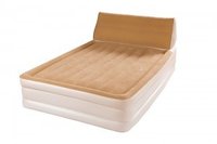 Flocking belt backrest Double – deck Air Mattress, Airbed Height 18″