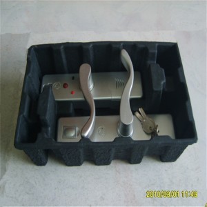 Dry pressed black and dyed paper holders 13