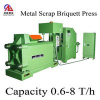 3 Cm Waste Metal Scrap Briquette Press Machine - Material: Iron Steel