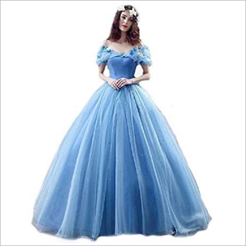 Available In Multicolour Off Shoulder Princess Ball Gown