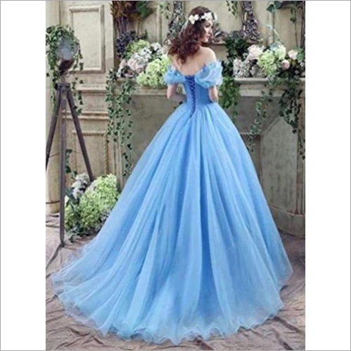 Off Shoulder Princess Ball Gown