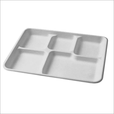 5 Compartment Disposable Food Tray