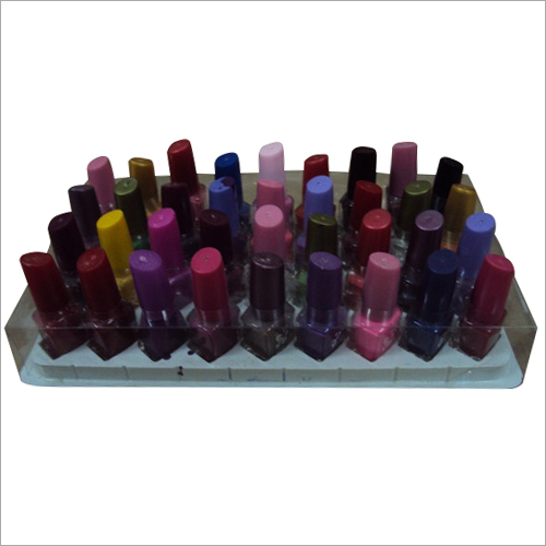 Available In Different Color Nail Polish Packaging Tray