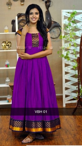 Kurti - Heavy Rayon with Original Jacquard Border, Sizes S-36 to 3XL-46 | Available in 11 Stunning Colors, Long Sleeve Ethnic Style for All Seasons