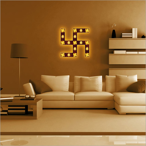 Swastik Wall Frame Lamp