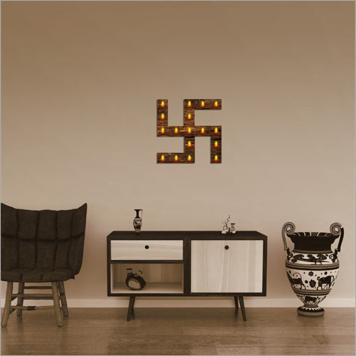 Diwali Swastik Wall Frame Lamp