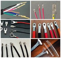 large square servo cable crimping machine for big electric car cable