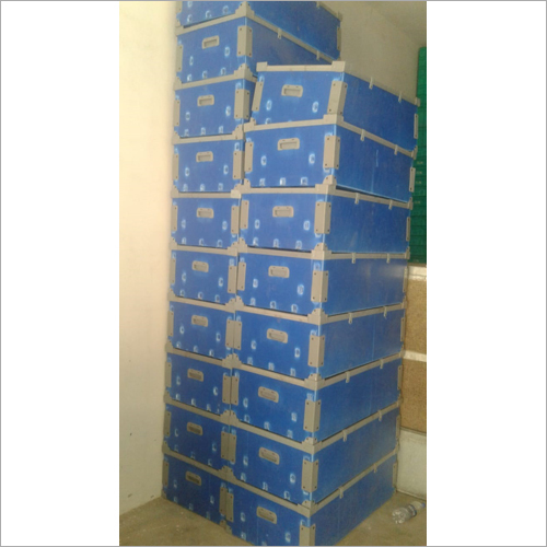 Polypropylene Stackable Bin With Partition And PVC Cover