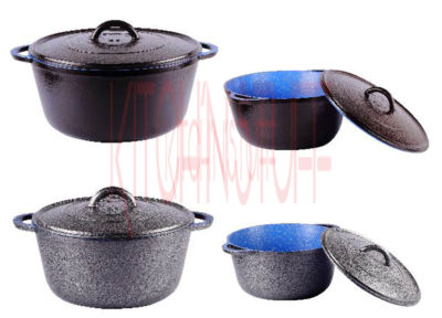 Ceramic Coated Aluminum Casting Casserole